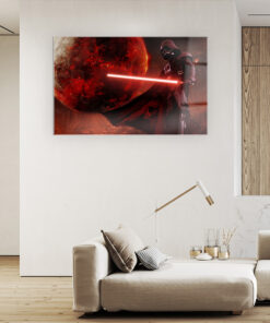 Death Star Wall Art Covered By Epoxy-OriesWood