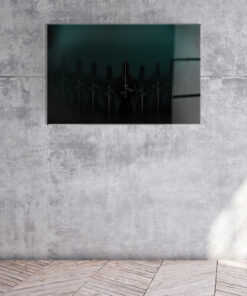 Ringwraiths Wall Art Covered By Epoxy-OriesWood