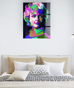 marilyn monroe Wall Art Covered By Epoxy-OriesWood