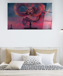 Dragon's Blessing Wall Art Covered By Epoxy-OriesWood