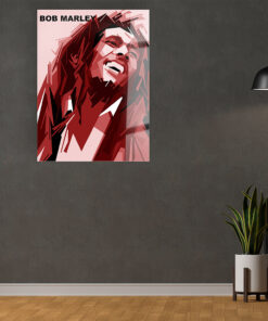 Bob Marley Wall Art Covered By Epoxy-OriesWood