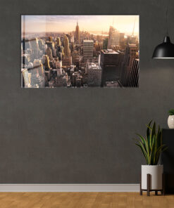 New York Wall Art Covered By Epoxy-OriesWood