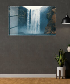 Falls Wall Art Covered By Epoxy-OriesWood