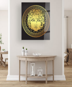 Zeus Wall Art Covered By Epoxy-OriesWood