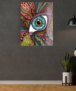Mandala Wall Art Covered By Epoxy-OriesWood