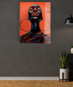 Abeni Wall Art Covered By Epoxy-OriesWood