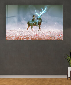 Magic Stag Wall Art Covered By Epoxy-OriesWood