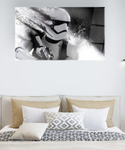 The Trooper Lost In The Time Wall Art Covered By Epoxy-OriesWood