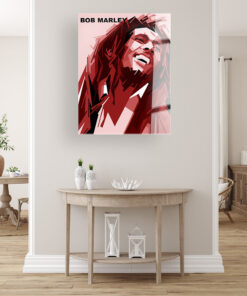 Bob Marley Wall Art Covered By Epoxy-OriesWood