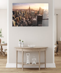 New York Wall Art Covered By Epoxy-OriesWood