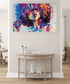 Louise Wall Art Covered By Epoxy-OriesWood