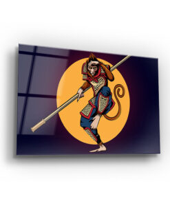 Monkey King Wall Art Covered By Epoxy-OriesWood