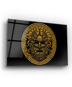 Zeus Wall Art Covered By Epoxy-OriesWood