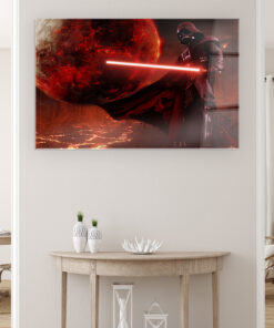 Death Star Wall Art Covered By Epoxy-OriesWood