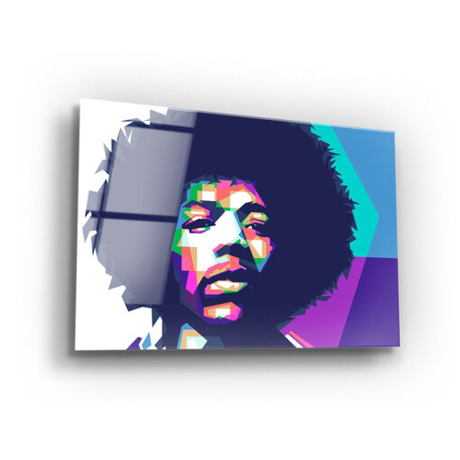 Jimmy Hendrix Wall Art Covered By Epoxy-OriesWood