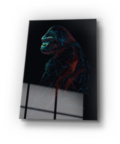 Metaverse City Wall Art Covered By Epoxy-OriesWood