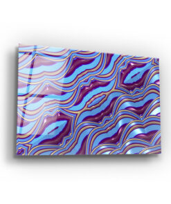 Colorful Psychedelic Illustration Wall Art Covered By Epoxy-OriesWood