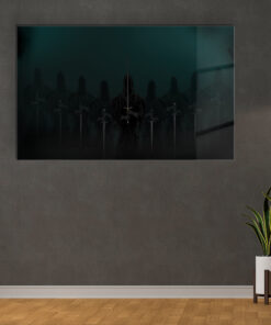 Ringwraiths Wall Art Covered By Epoxy-OriesWood