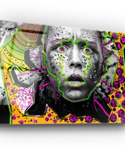 Colorful Neon Wall Art Covered By Epoxy-OriesWood
