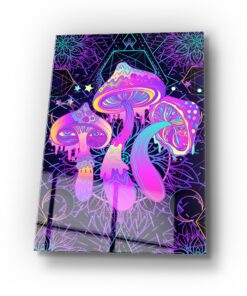 Trippy Wall Art Covered By Epoxy-OriesWood