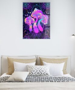 Trippy Wall Art Covered By Epoxy-OriesWood