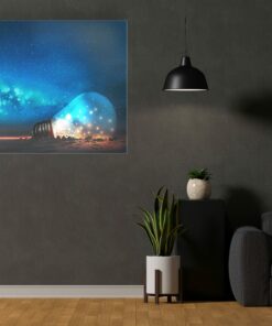 Big Bulb Wall Art Covered By Epoxy-OriesWood